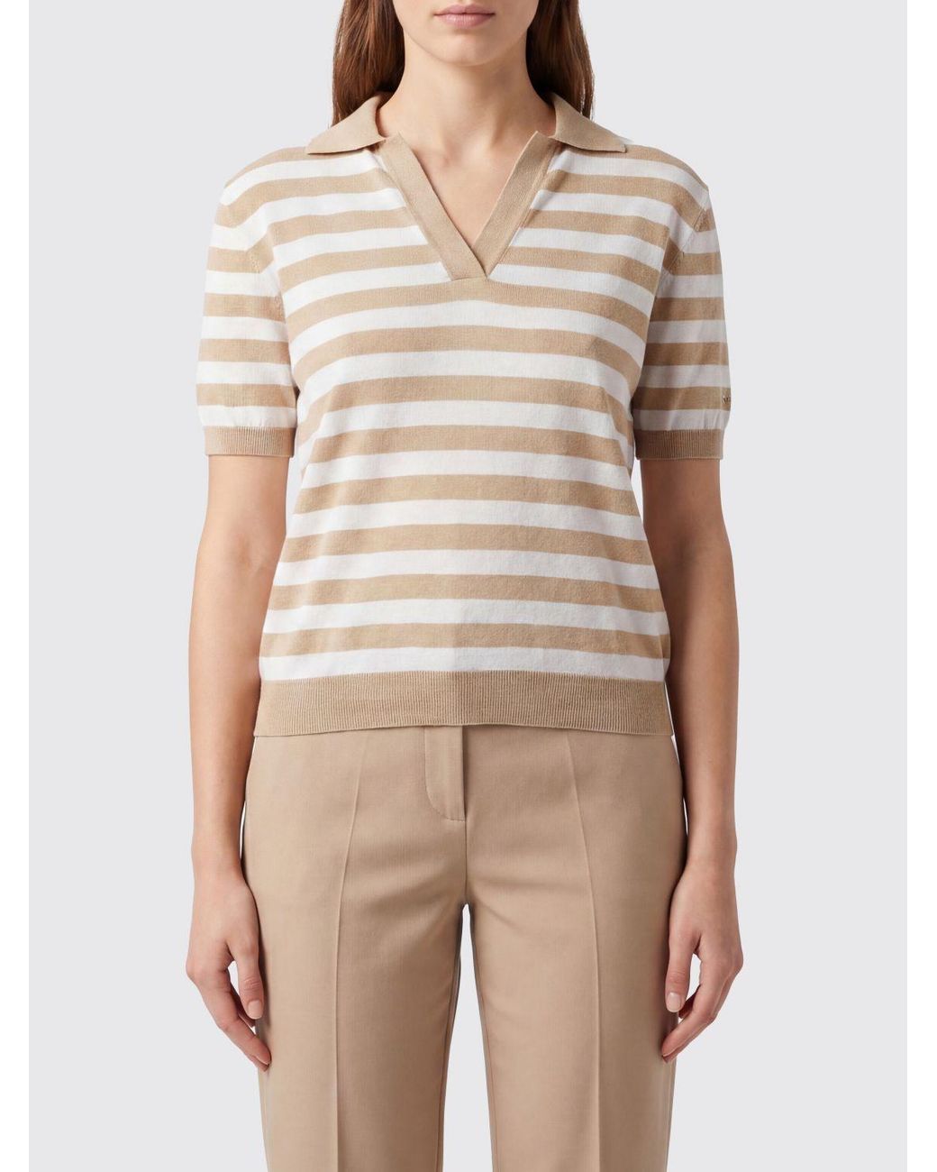Polo Mujer Mc2 Saint Barth de color Natural