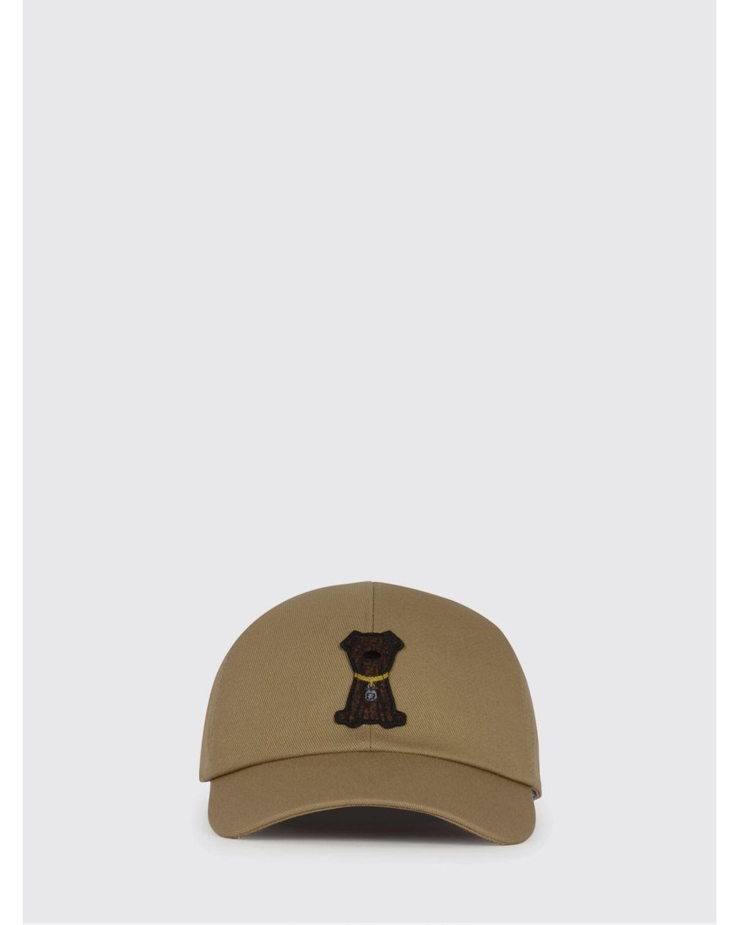 Sombrero De Twill De Algodón Con Parche Fendi de hombre de color Natural