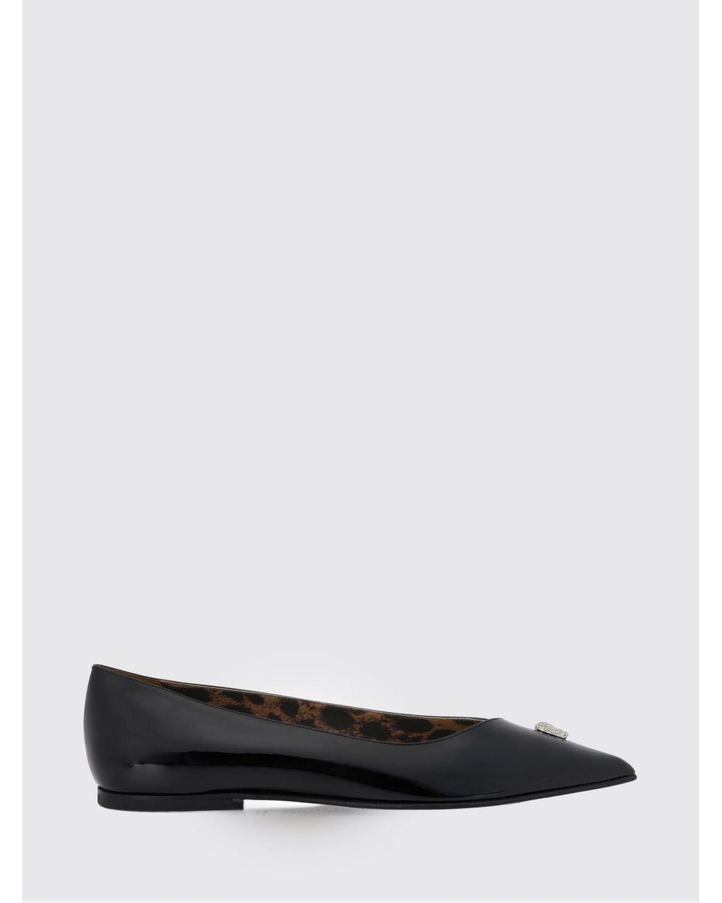 Philipp Plein White Ballet Flats