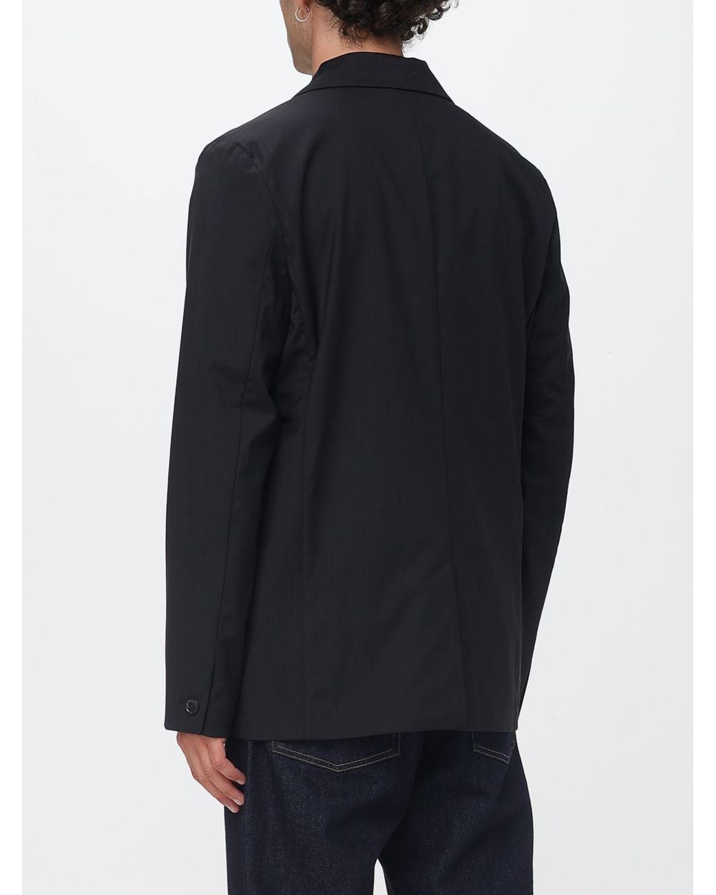 Paul Smith Blue Relaxed Fit Single-Breasted Wool Blazer for men