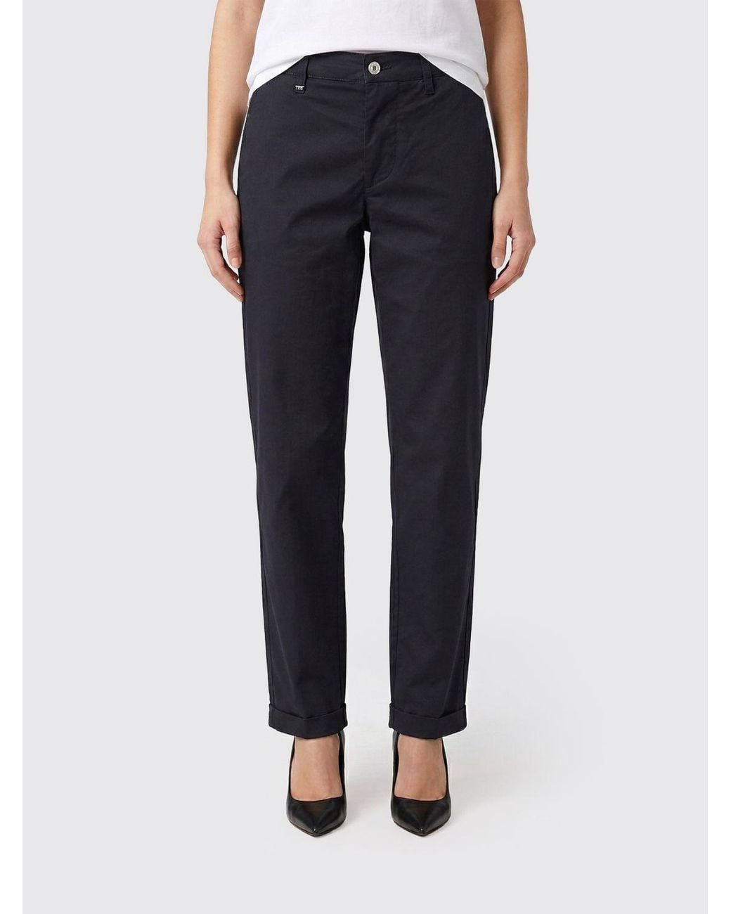 Pantalones Chinos De Algodón Fay de color Blue