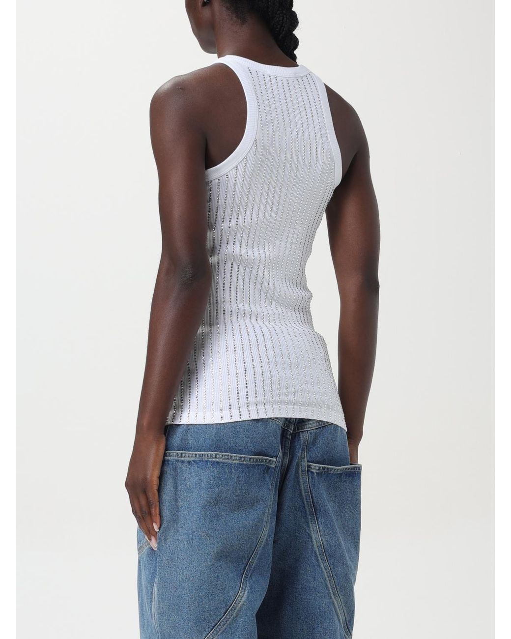 The Attico Blue Top