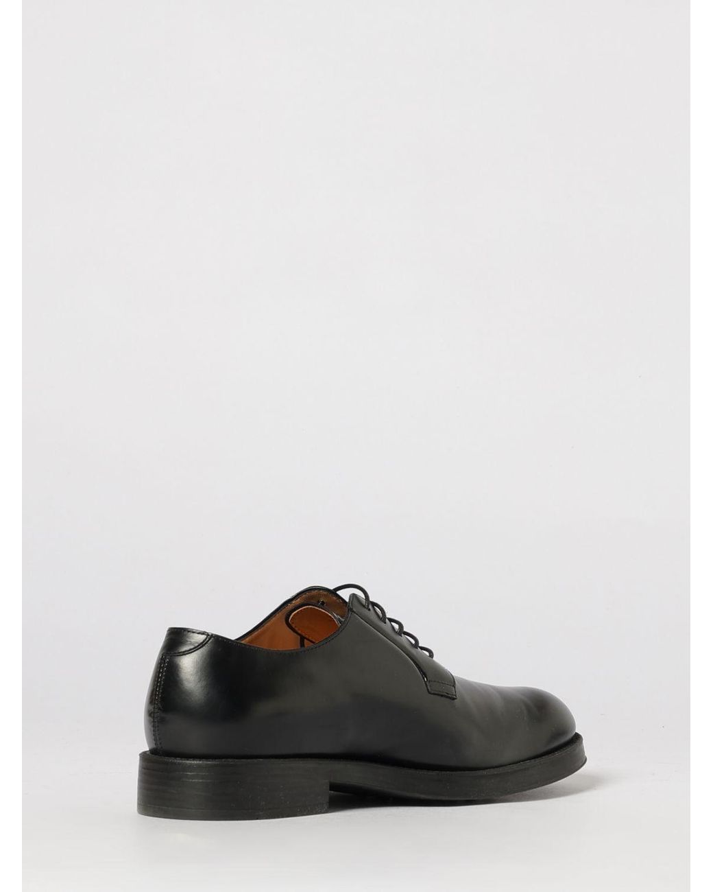 Tod's Black Leather Derby Shoes for men
