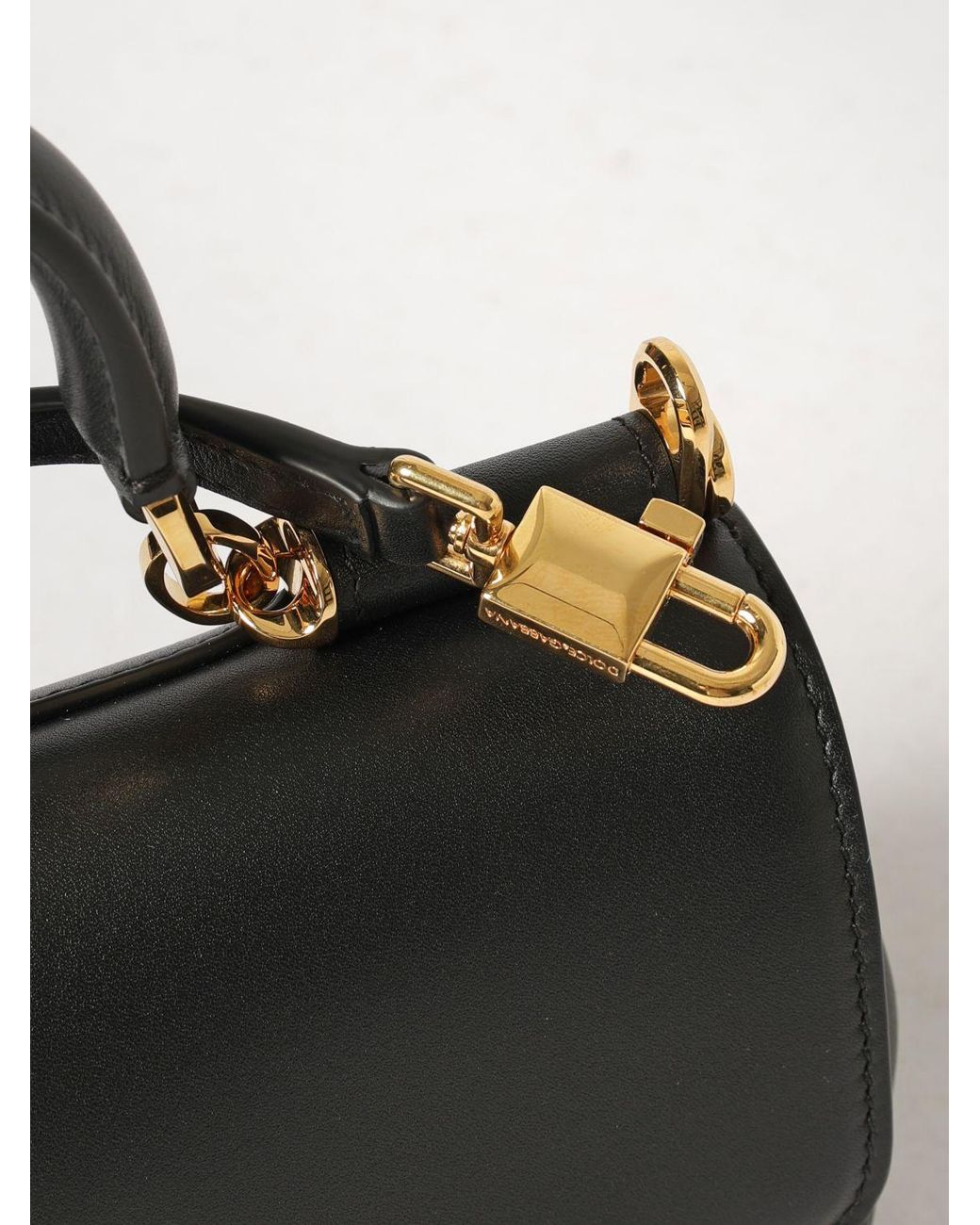 Dolce & Gabbana Black Dolce &Amp Gabbana My Sicily Mini Handbag