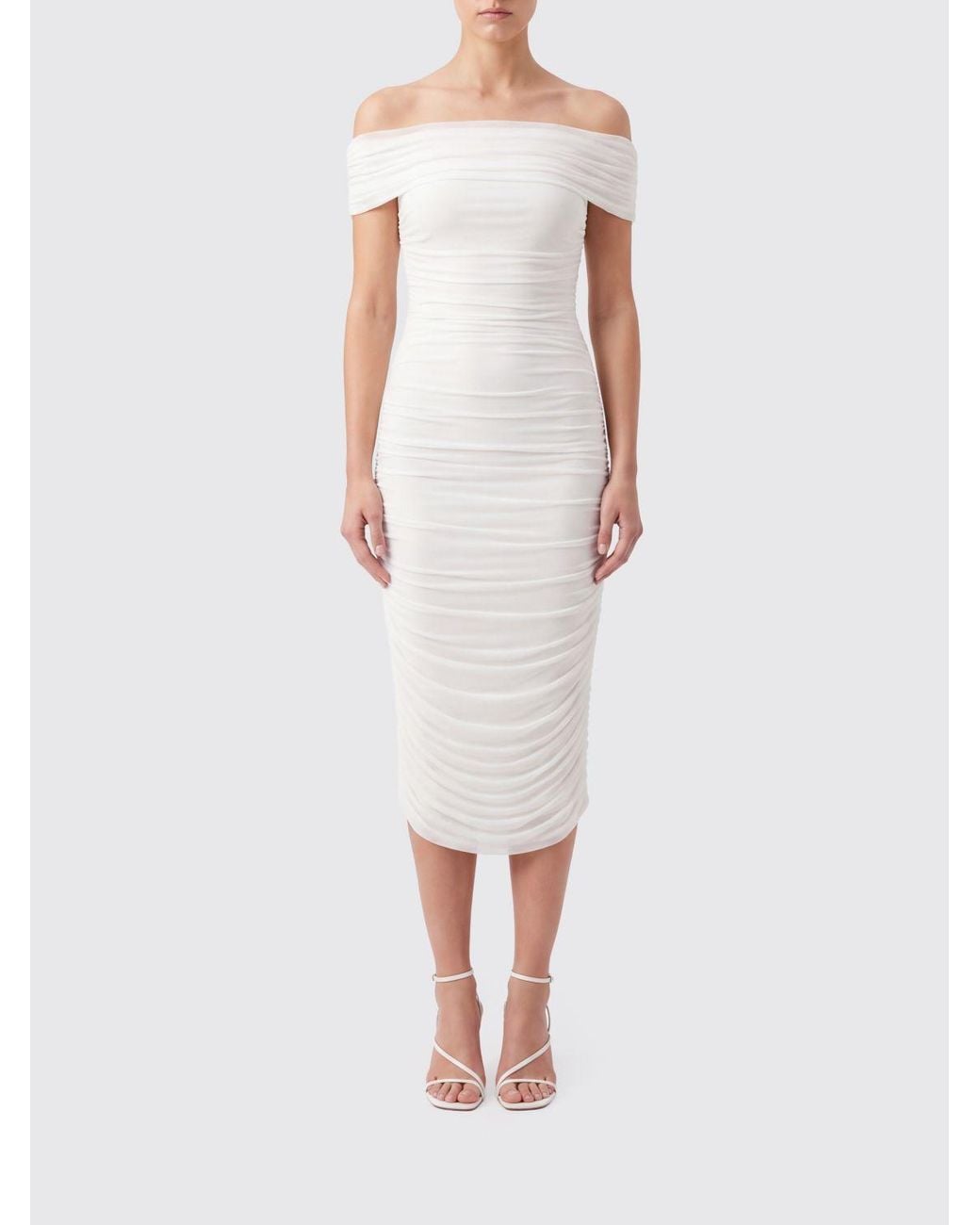 Norma Kamali White Dress