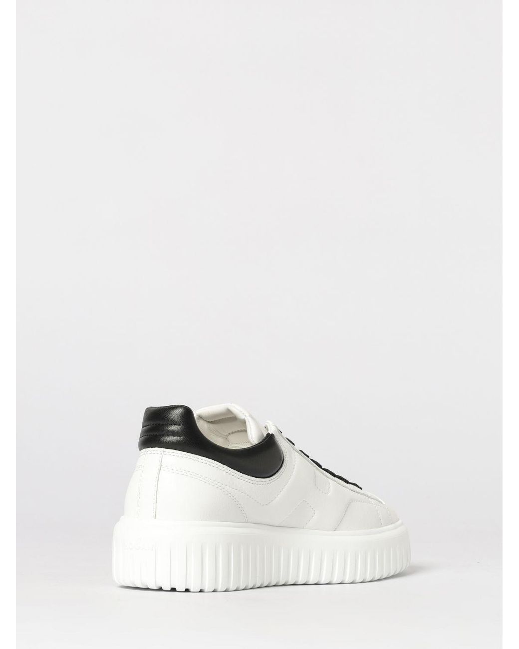 Hogan Natural H-Stripes Leather Sneakers for men