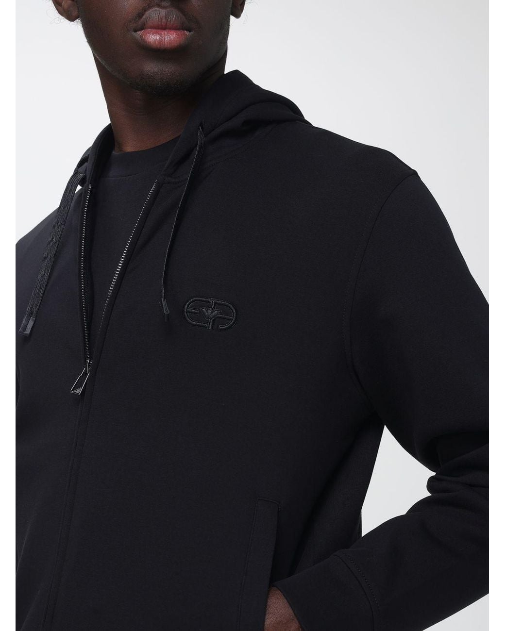Emporio Armani Blue Sweatshirt for men