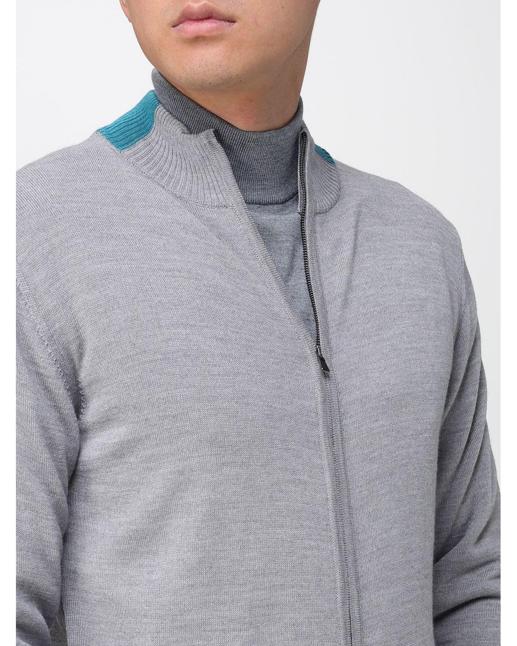 Manuel Ritz Gray Jumper for men
