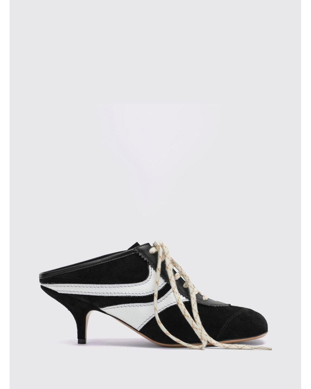 Dries Van Noten White Heeled Sandal