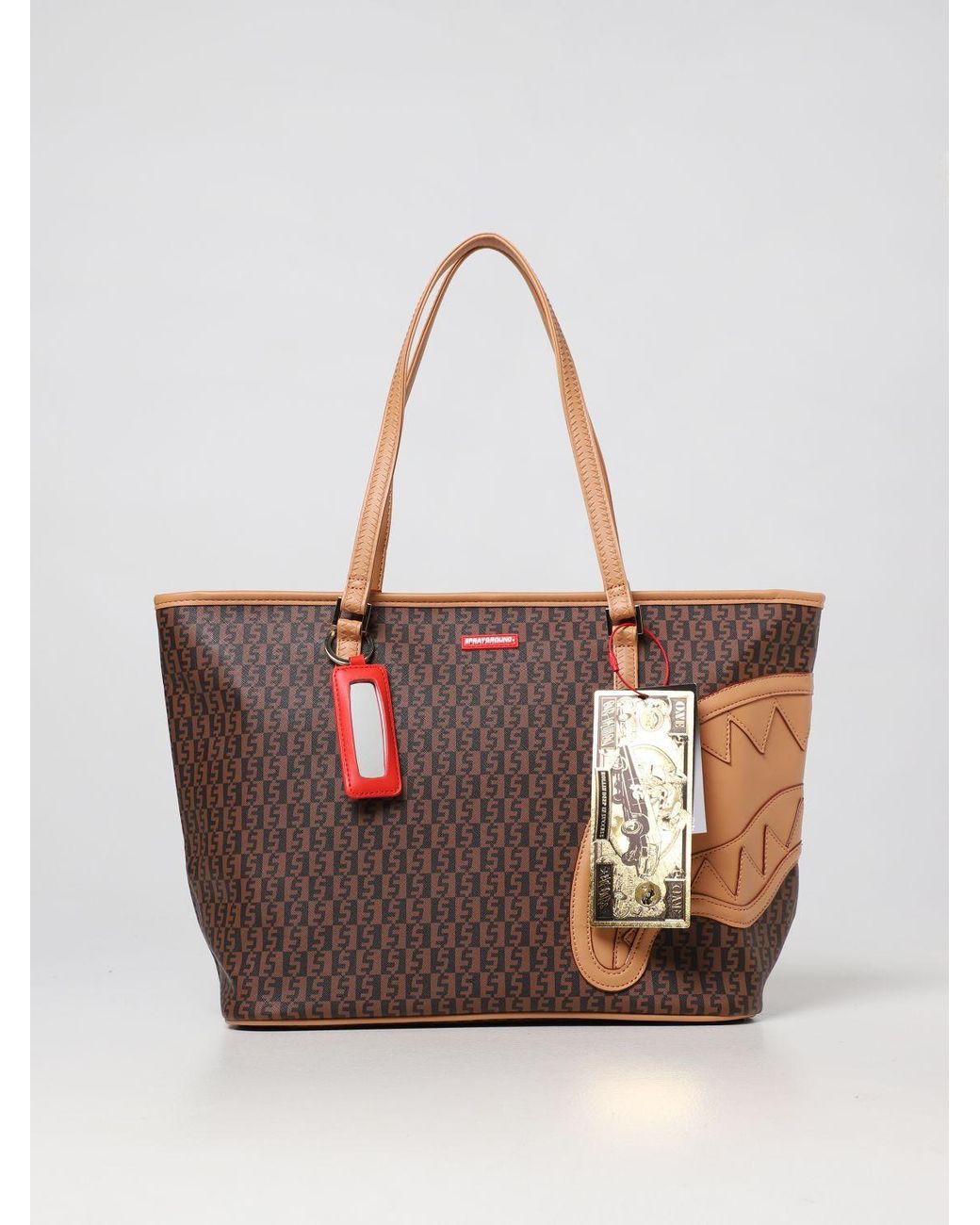Sprayground Tote Bags in Brown Lyst UK
