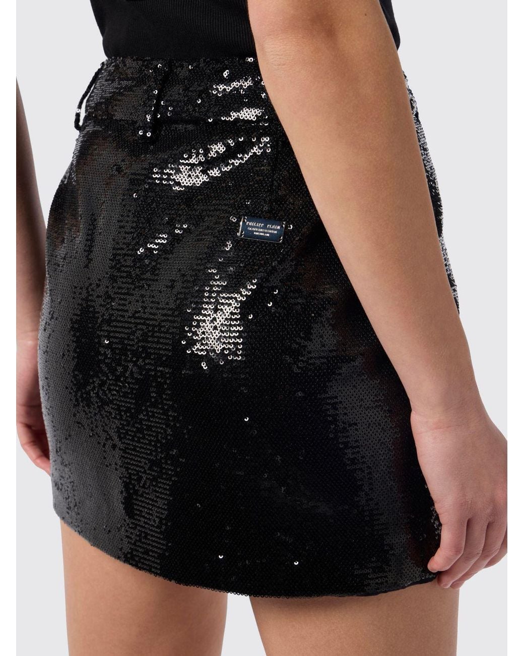 Philipp Plein Black Skirt