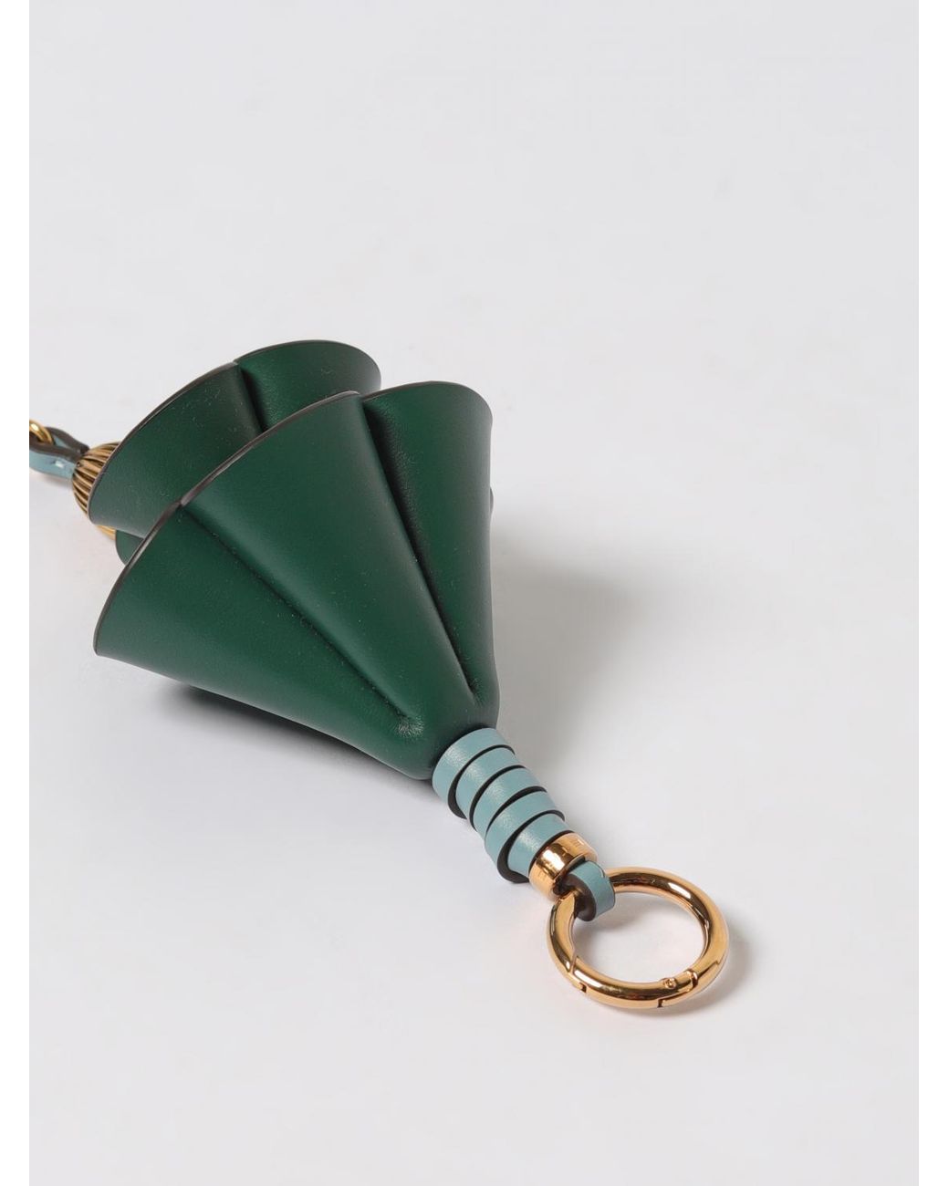 Etro Green Key Chain