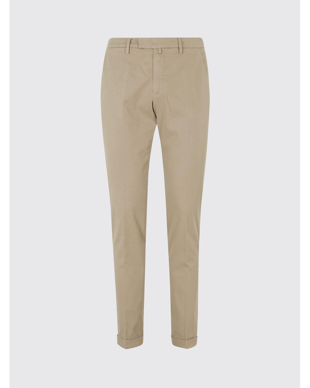 Briglia 1949 Natural Slim Fit Tailored Pants for men
