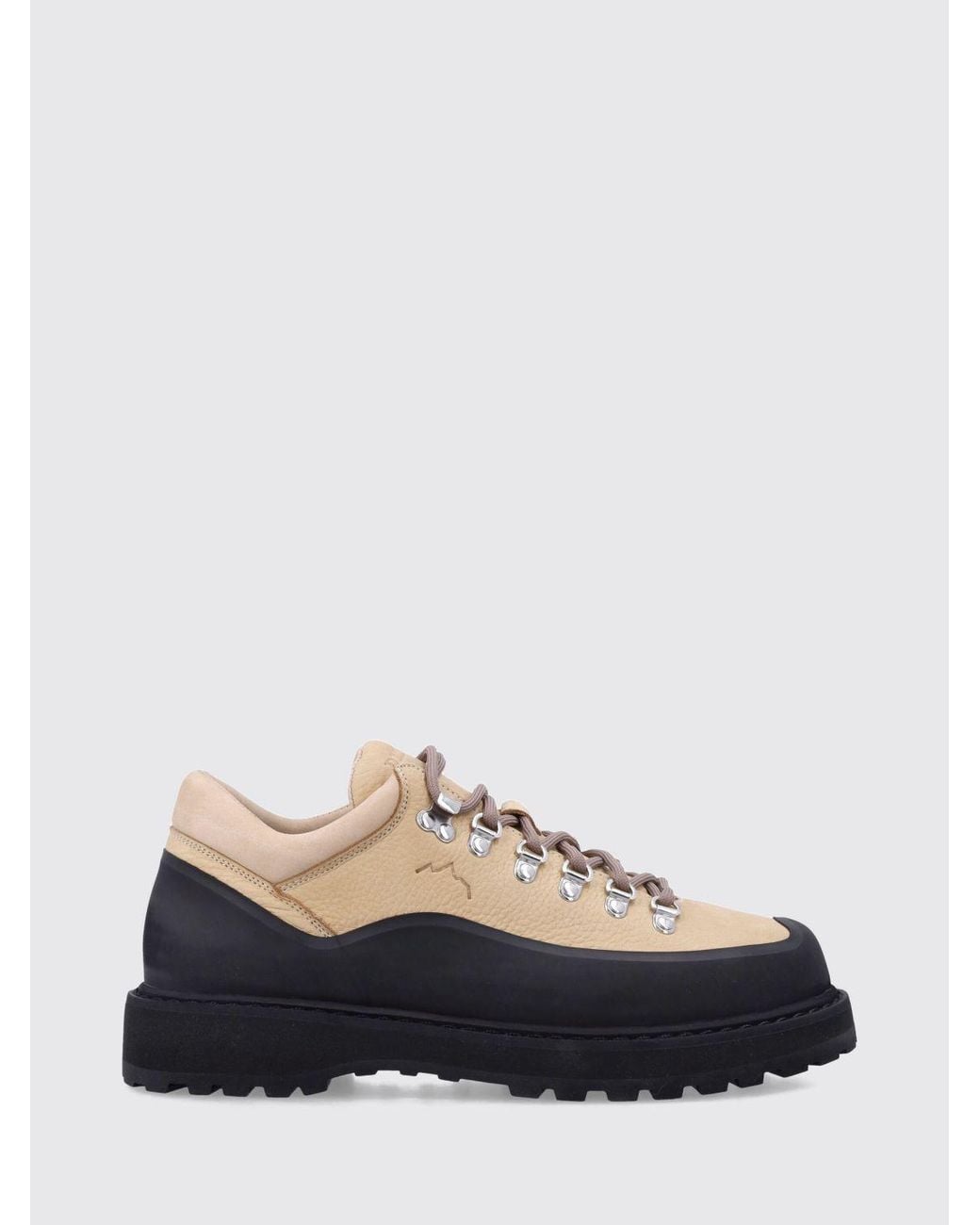 Diemme White Cornaro Lace-Up Ankle Boots for men