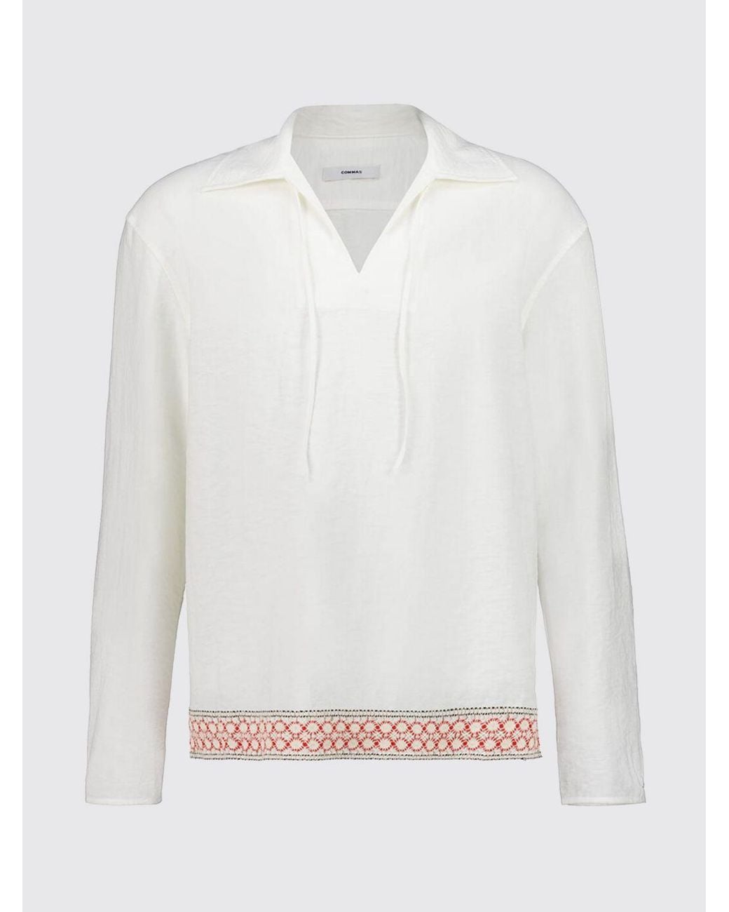 Commas White T-Shirt for men