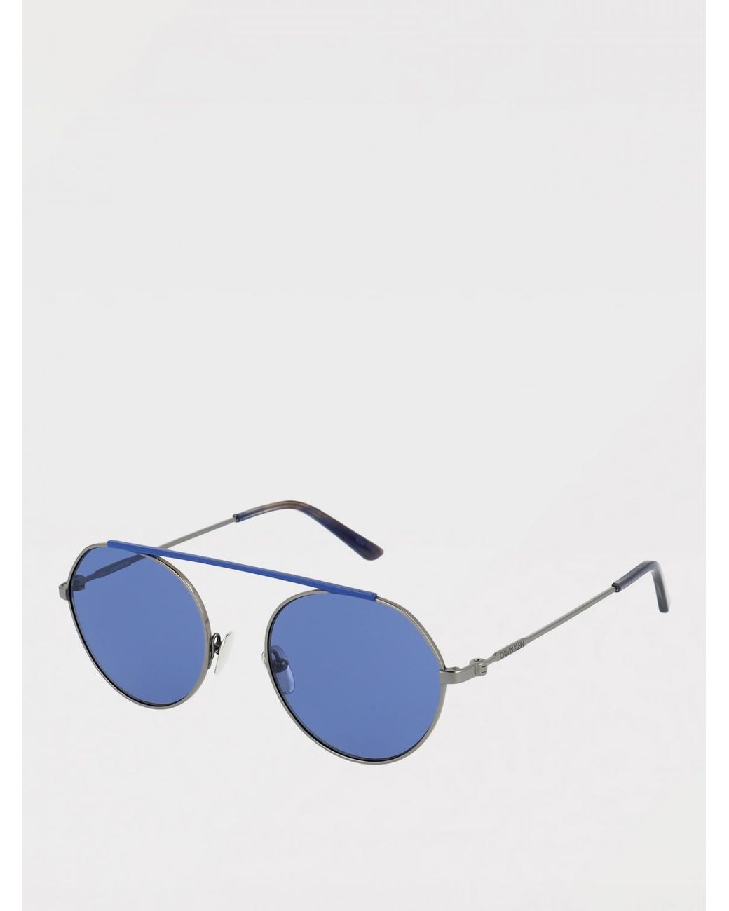 Calvin Klein Blue Ck19149S Metal Sunglasses