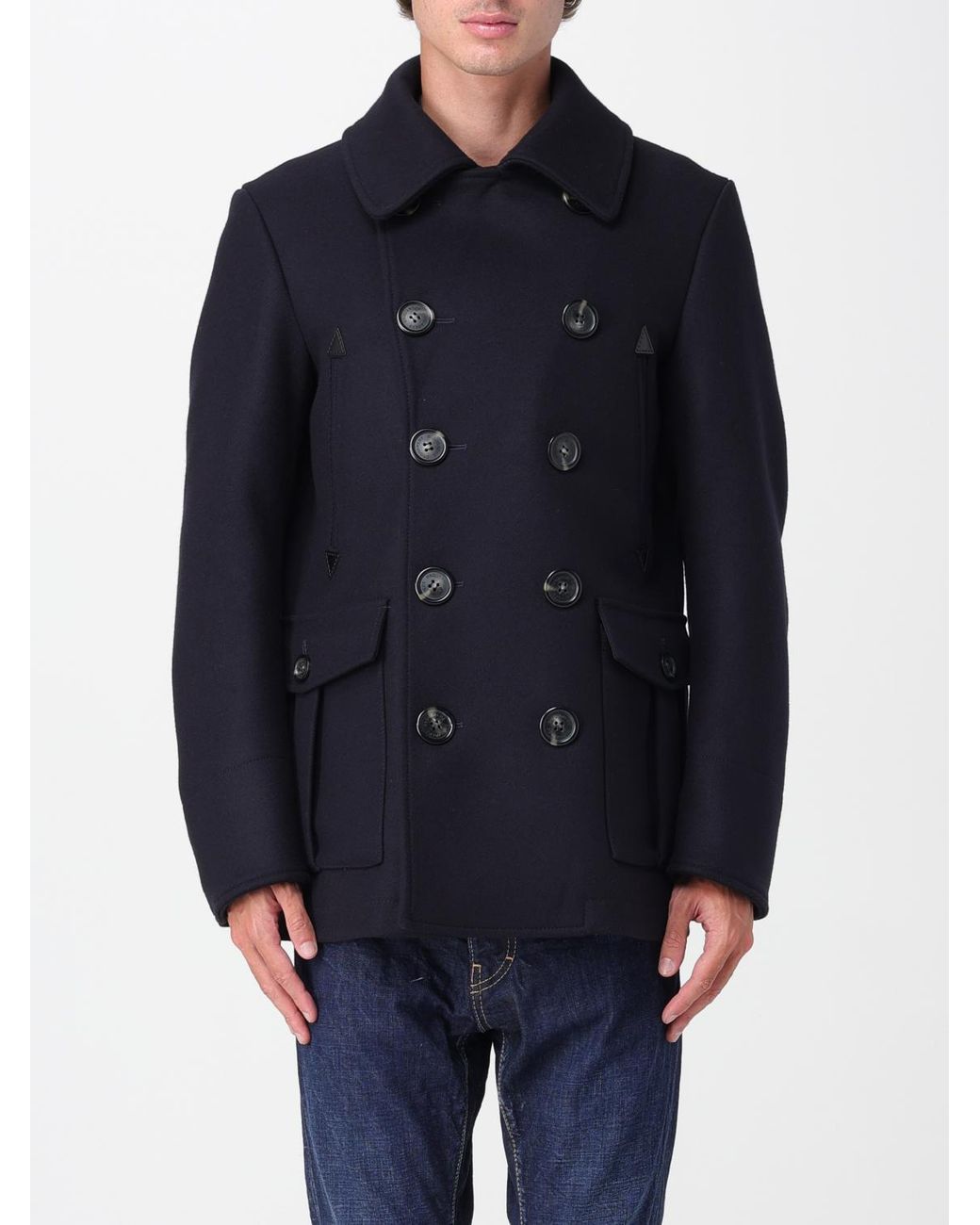 DSquared² Blue Coat for men