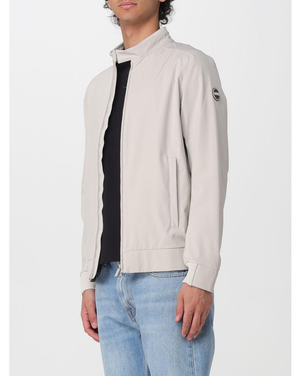 Colmar Gray Softshell Biker Jacket for men