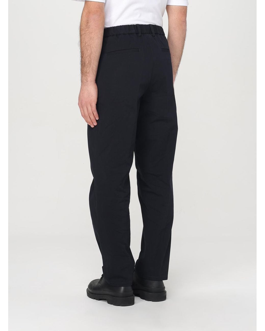 Jil Sander Blue Trousers for men