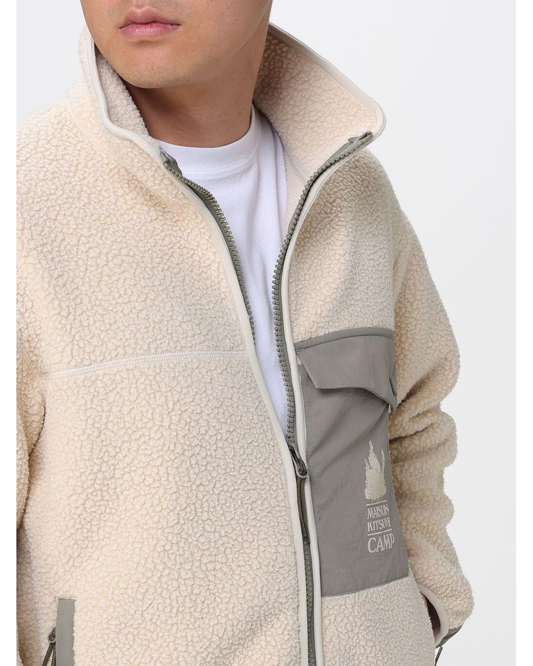 Maison Kitsuné Natural Maison KitsunÉ Jacket for men