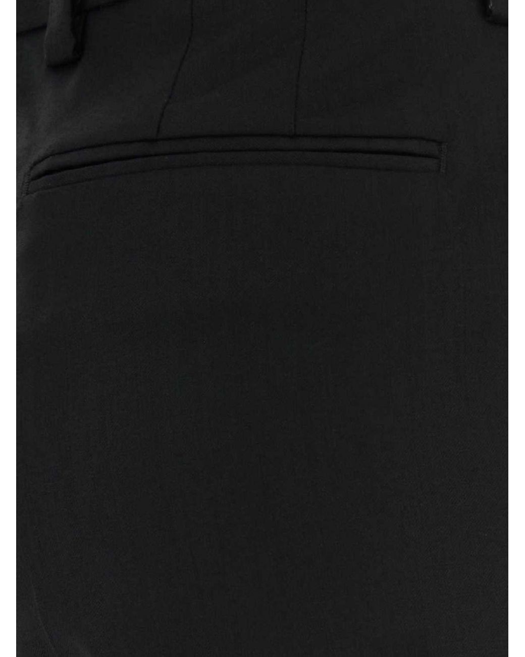 PT Torino Blue Mid-Rise Skinny Tailored Trousers