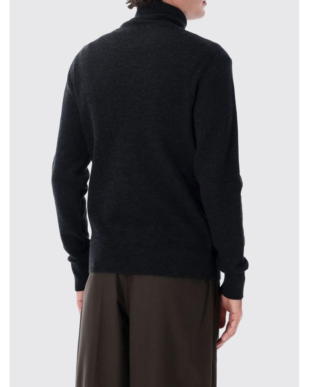 Lemaire Black Sweater for men