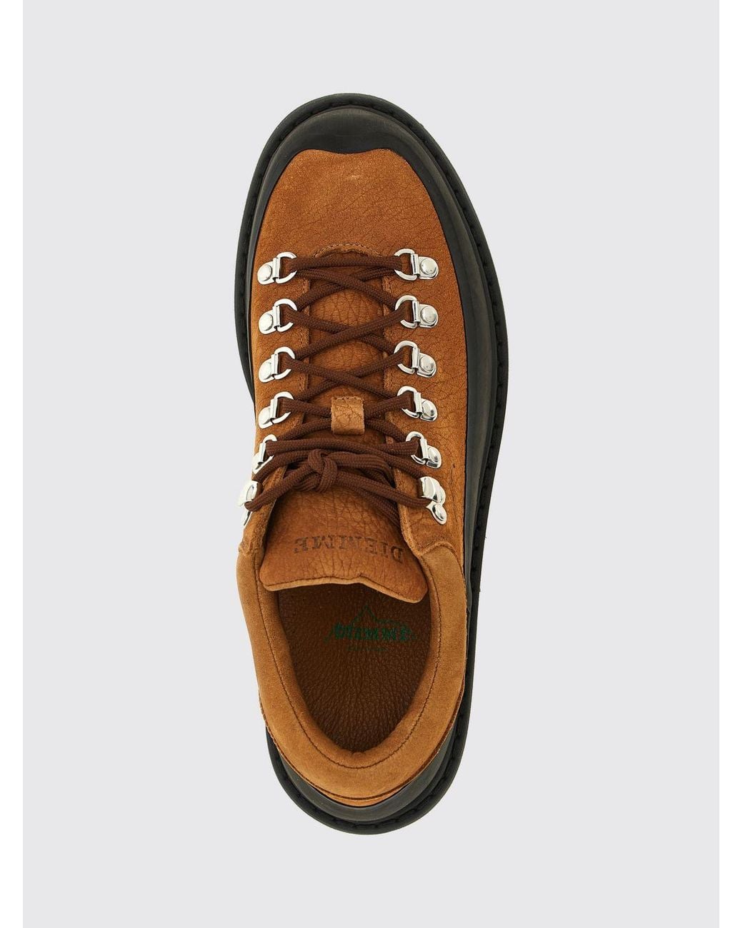 Diemme White Cornaro Lace-Up Ankle Boots for men