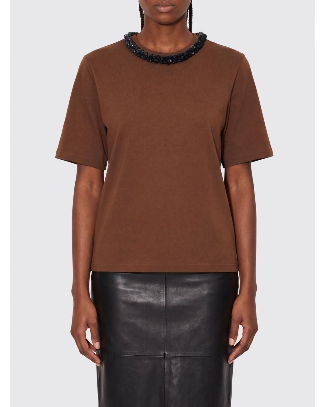 Essentiel Antwerp Brown Polo Shirt