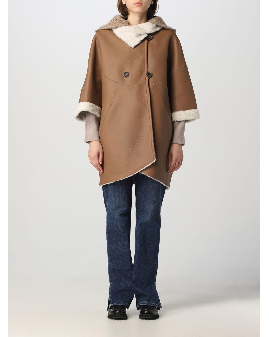 Cape style deals coat