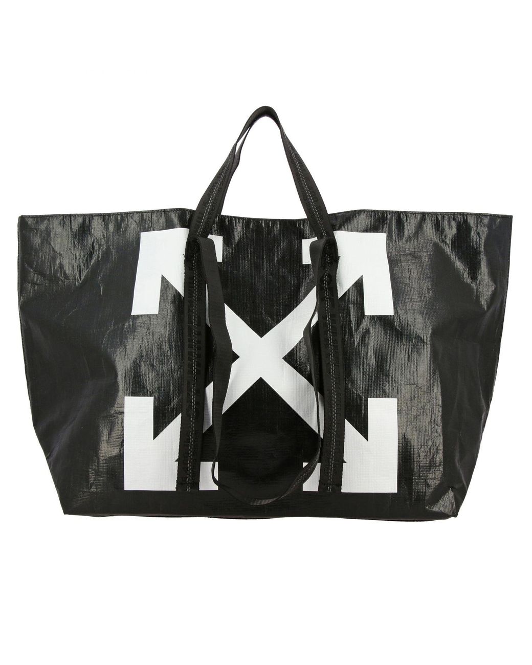 Off-White c/o Virgil Abloh New Commercial Tote Bag in Black | Lyst