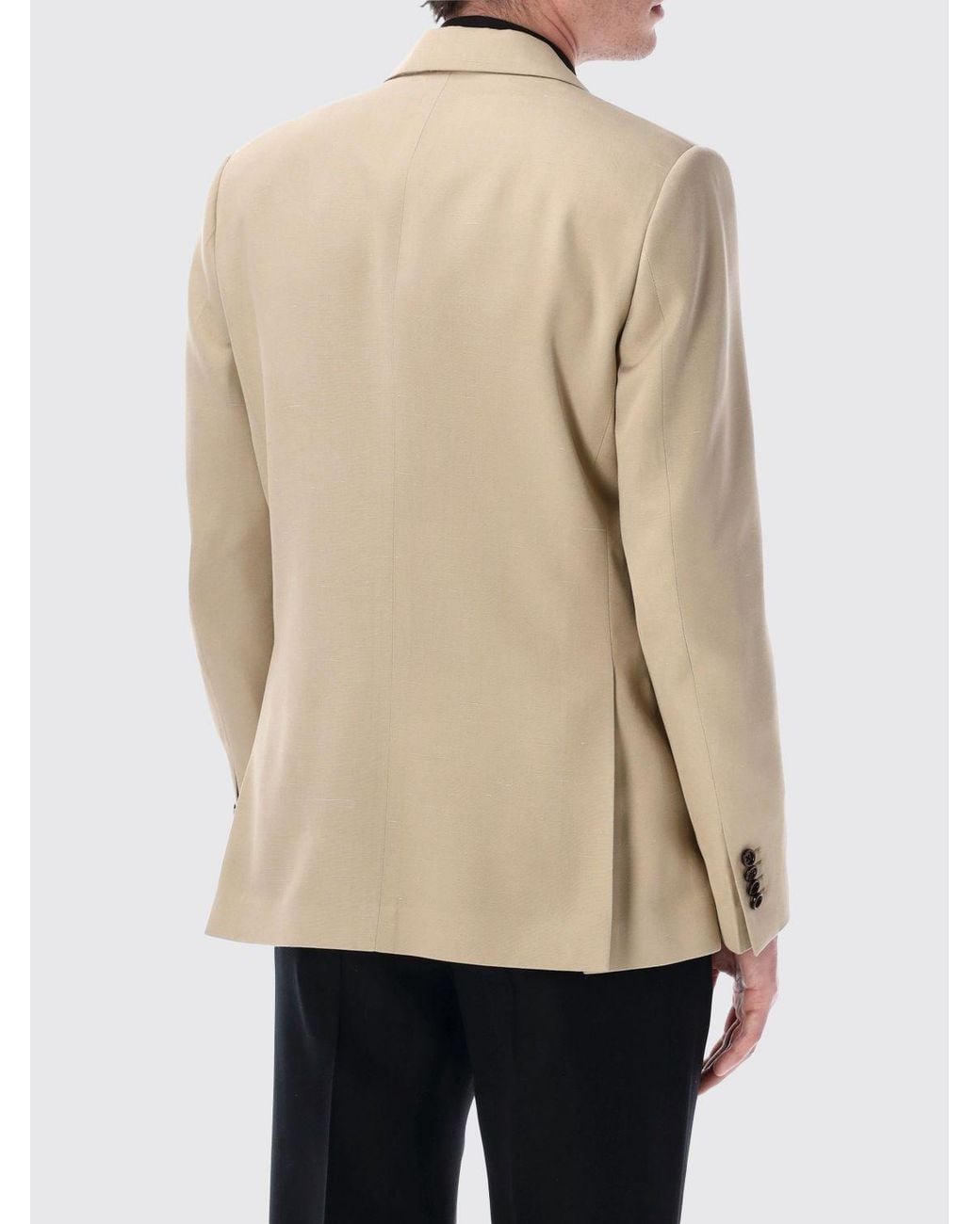 Lardini Natural Slim Fit Single-Breasted Blazer for men