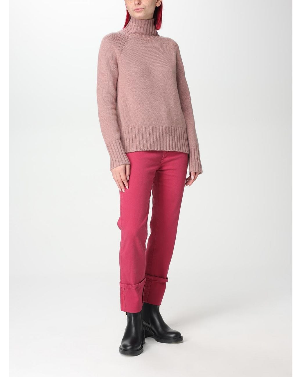 Pantalone di Max Mara in Pink