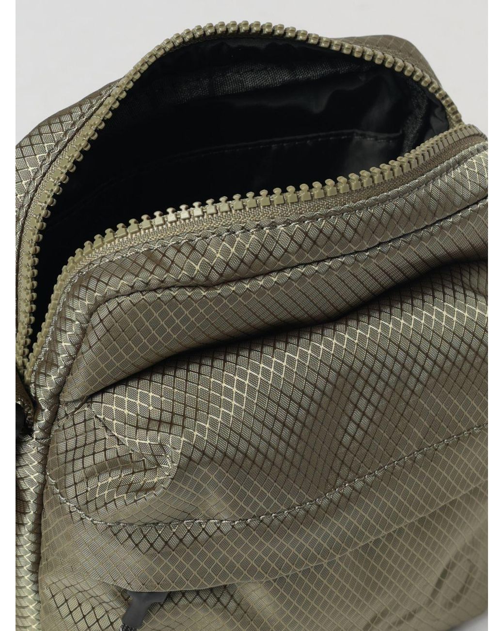 HUGO Green Embossed Logo Nylon Bag for men