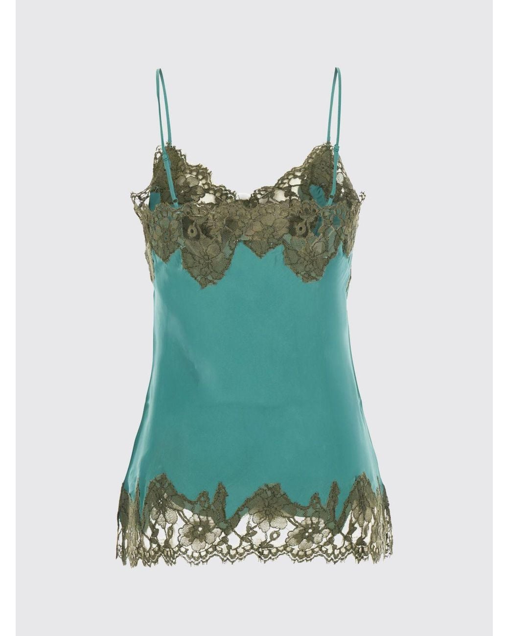 Gold Hawk Green Top