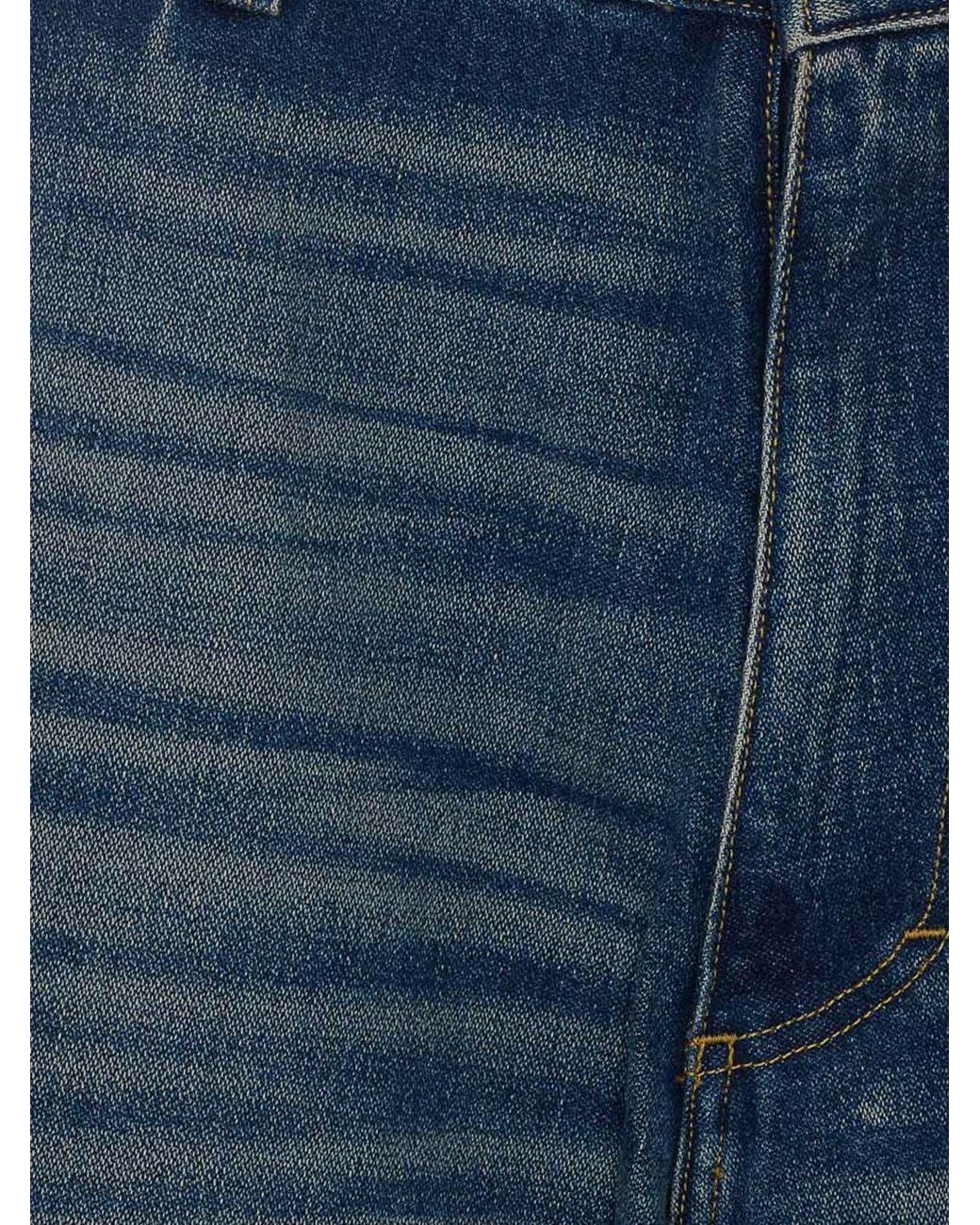 Haikure Blue Sibilla Wide-Leg Jeans for men