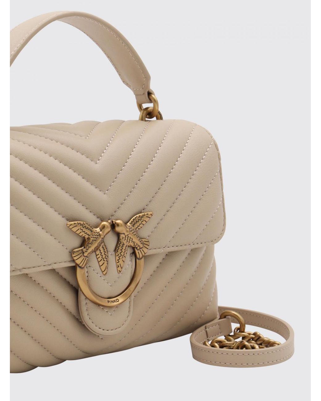 Pinko Natural Mini Lady Love Bag Puff