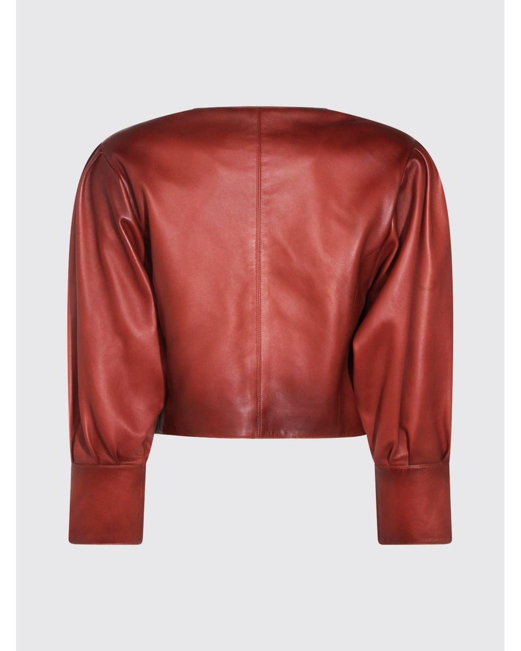 Chloé Red ChloÉ Nappa Leather Jacket