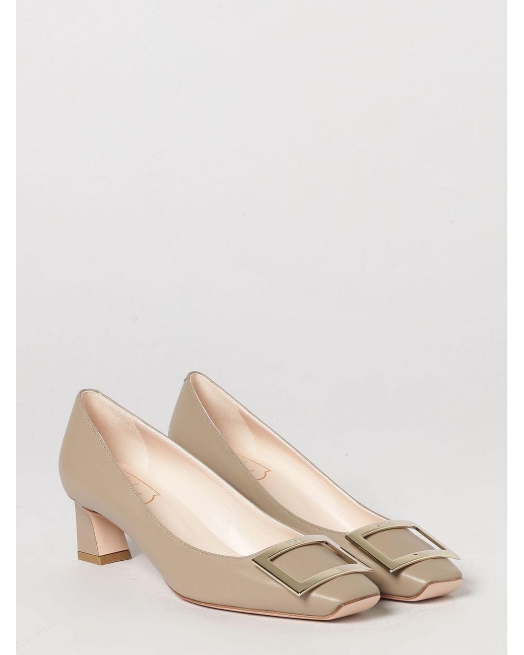 Roger Vivier Natural High Heel Shoes