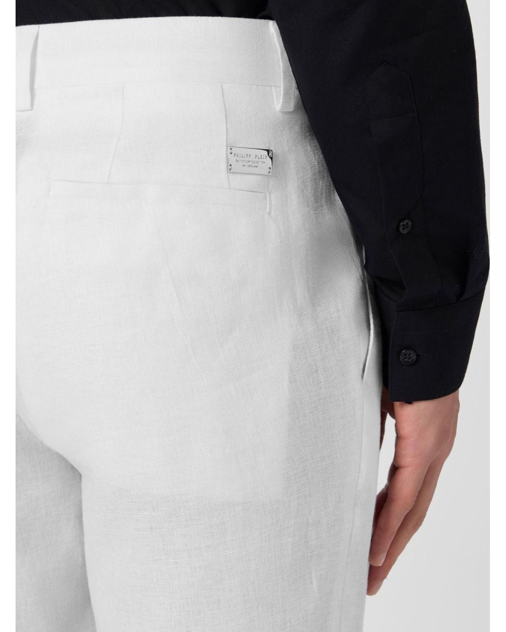 Philipp Plein White Pants for men