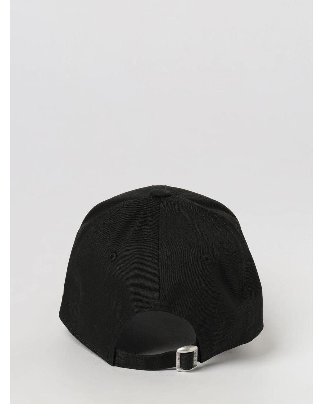 KTZ Black 9Forty Ny Yankees Cotton Baseball Cap With Embroidered Logo