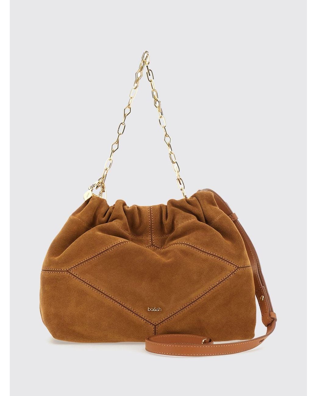 Ba&sh Brown Shoulder Bag