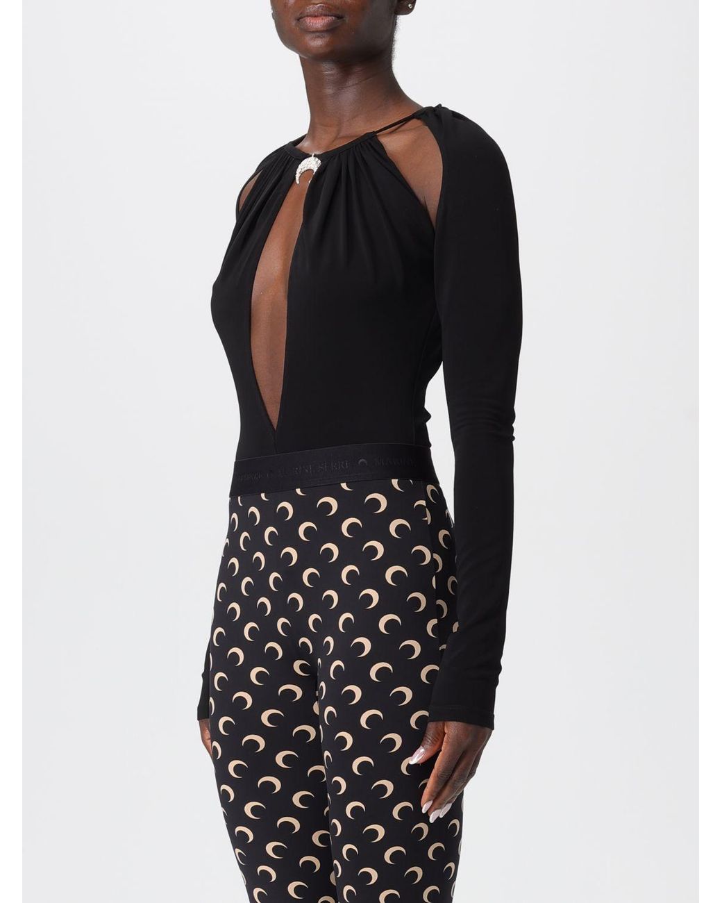 MARINE SERRE Black Top
