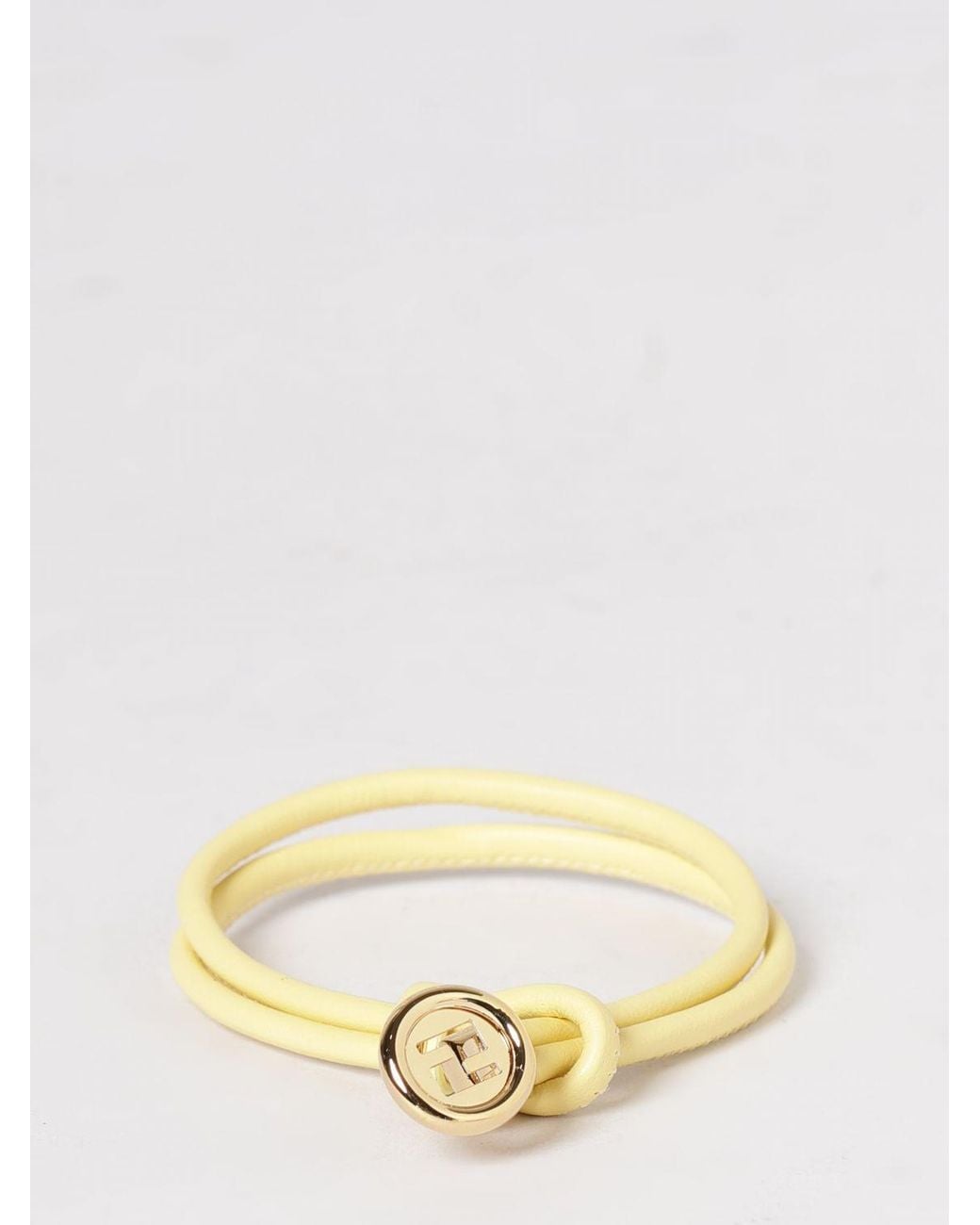 Fendi Natural Leather Bracelet