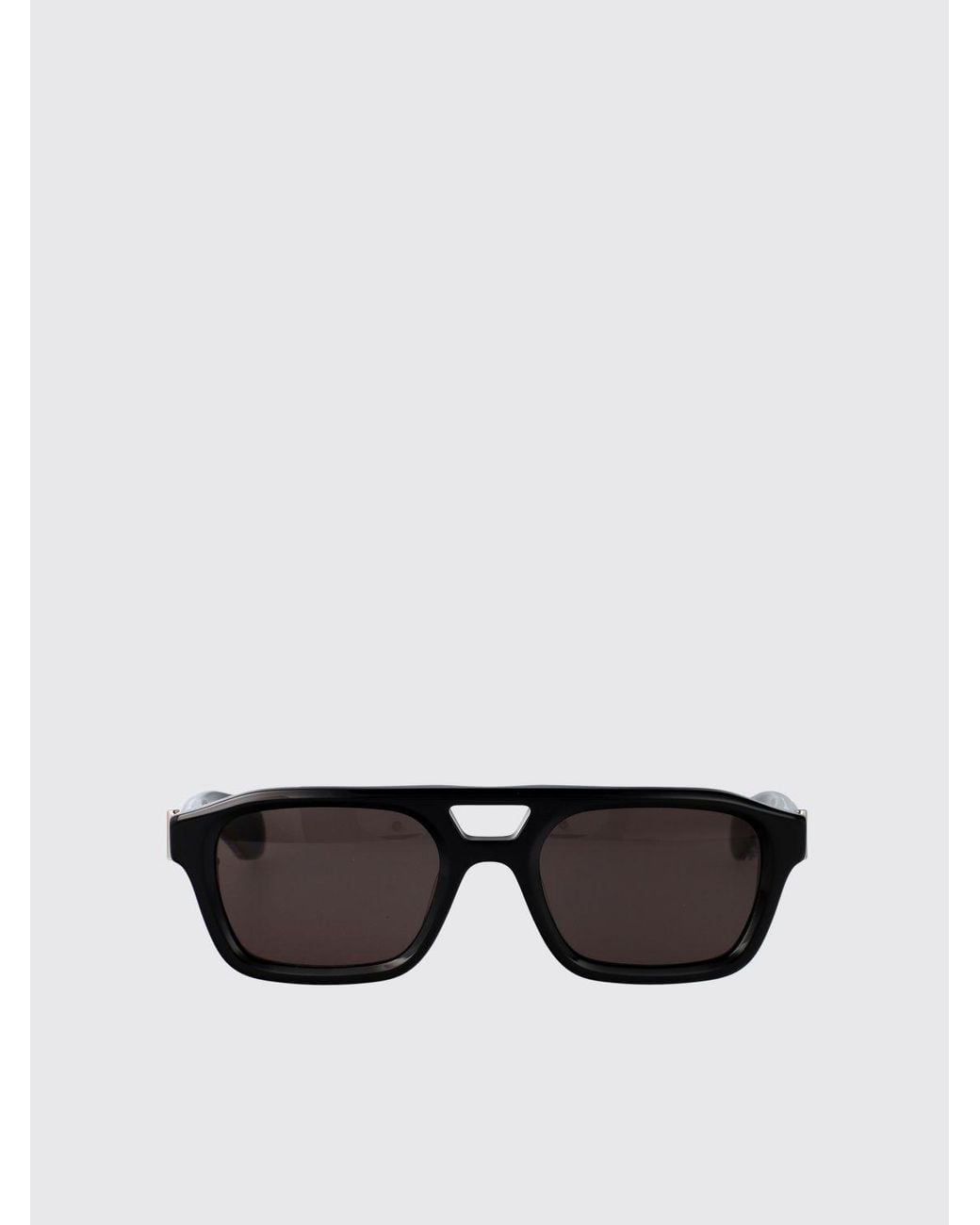 Alexander McQueen White Sunglasses