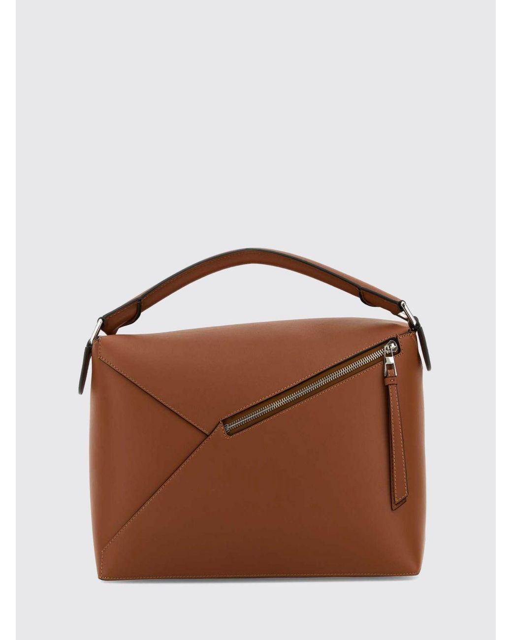 Borsa A Tracolla Puzzle di Loewe in Brown da Uomo