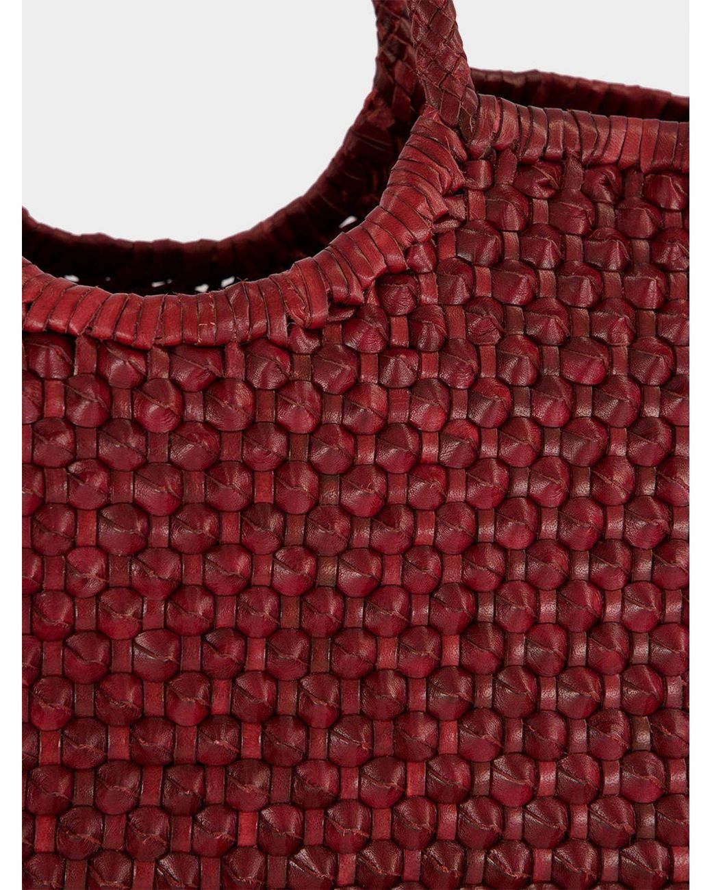 Dragon Diffusion Red Large Nantucket Tote Bag