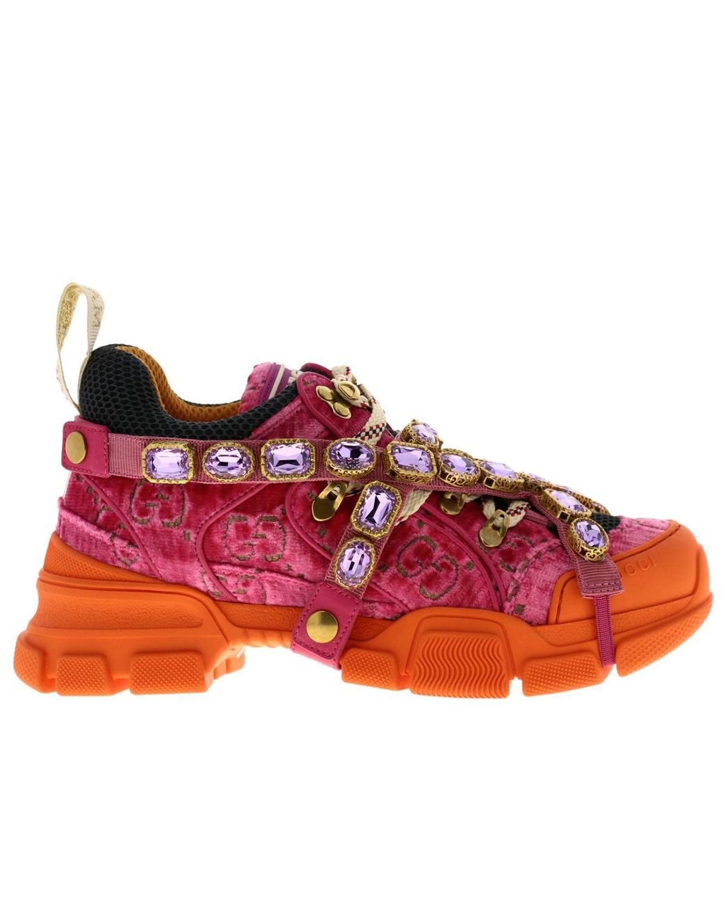 Gucci jewel sneakers hot sale