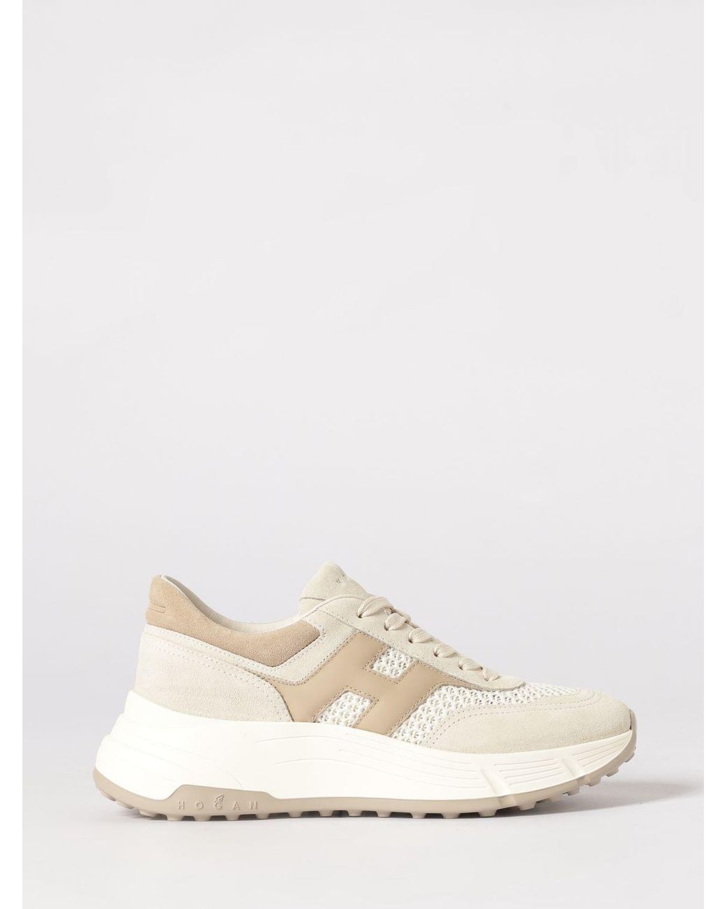 Hogan Natural H669 Leather Sneakers