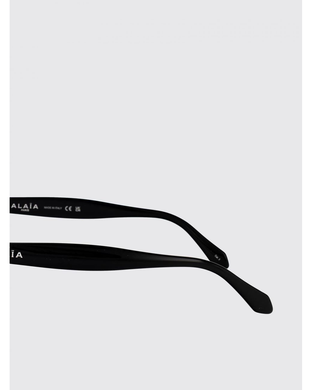 Alaïa Black Acetate Sunglasses