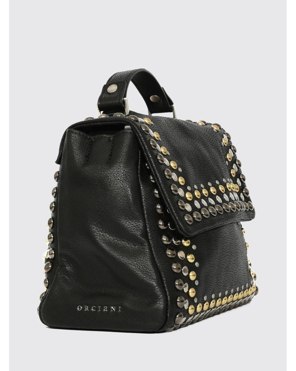 Orciani Black Small Sveva Handbag